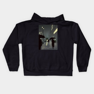 We're All Just Walking Each Other Home Kids Hoodie